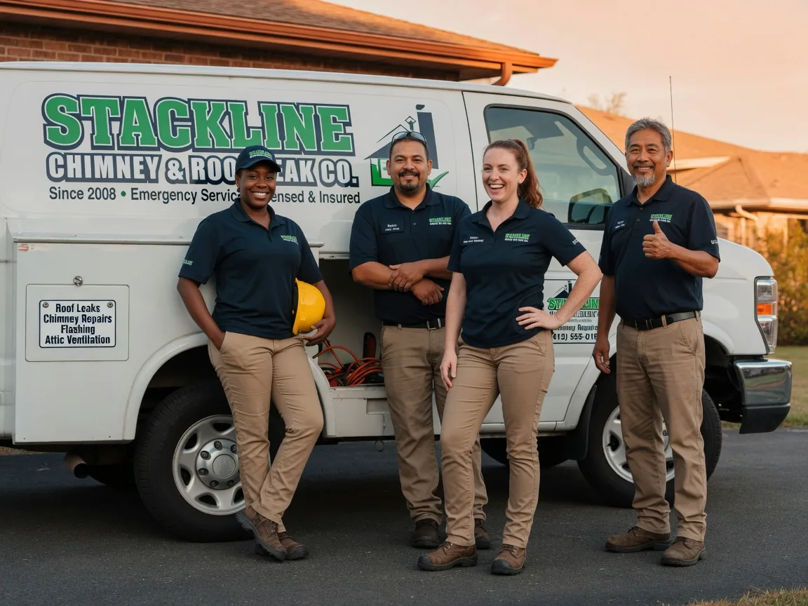 Chimney flashing repair company in Middleburg, OH